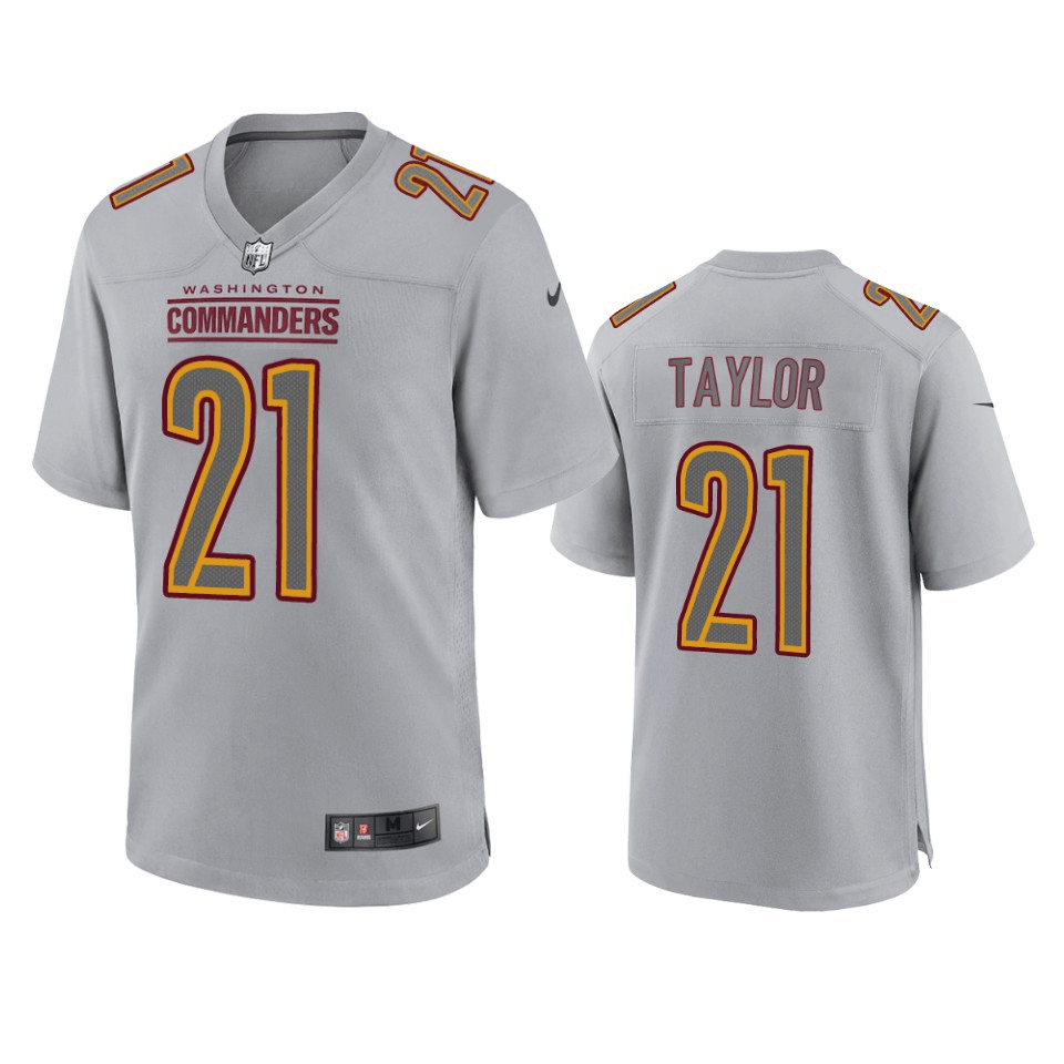 Sean Taylor Washington Commanders Atmosphere Fashion Gray Game Jersey