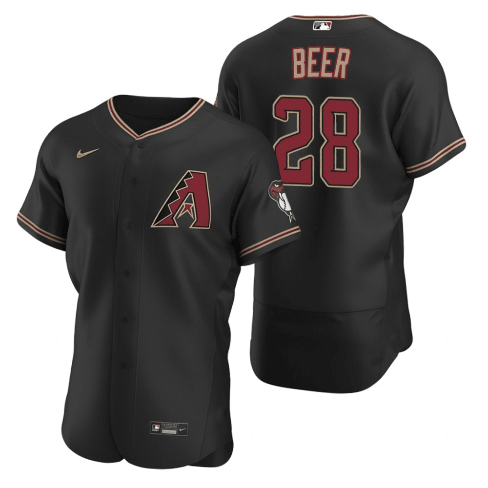 Seth Beer Arizona Diamondbacks Alternate Black Baseball Player Jersey