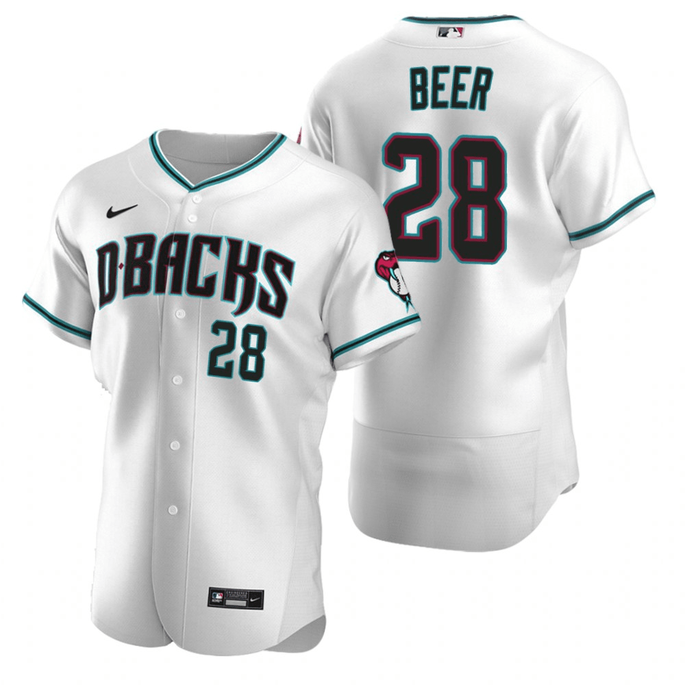 Seth Beer Arizona Diamondbacks Alternate White Baseball Player Jersey