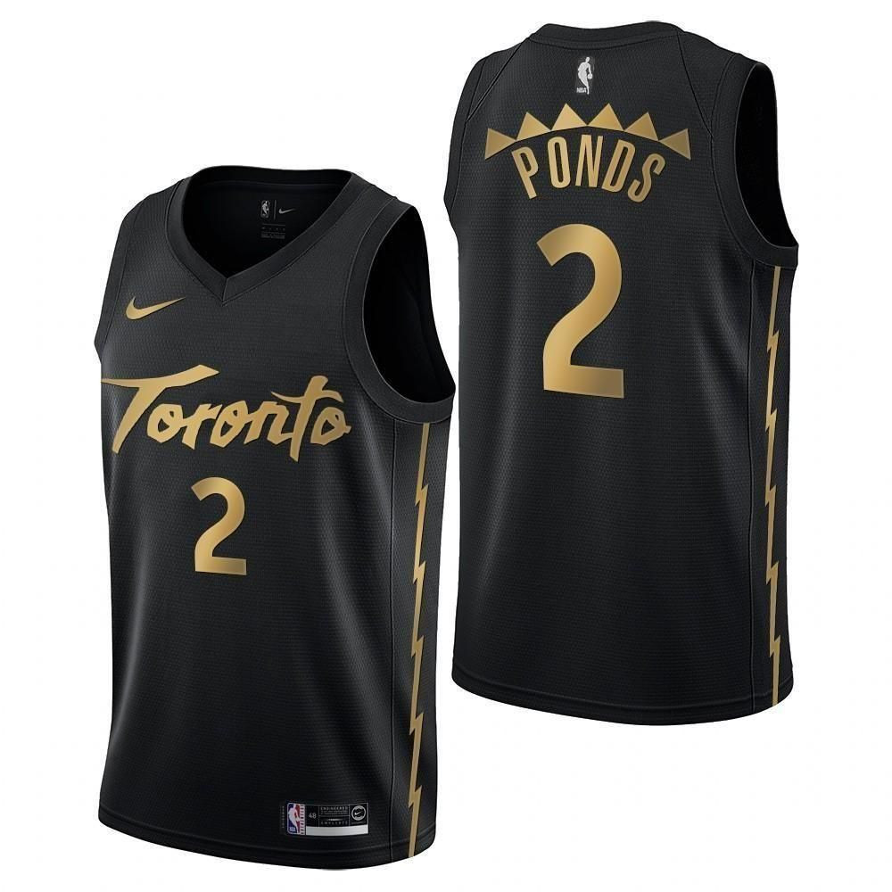 Shamorie Ponds Toronto Raptors 2019-20 City Black Swingman Jersey
