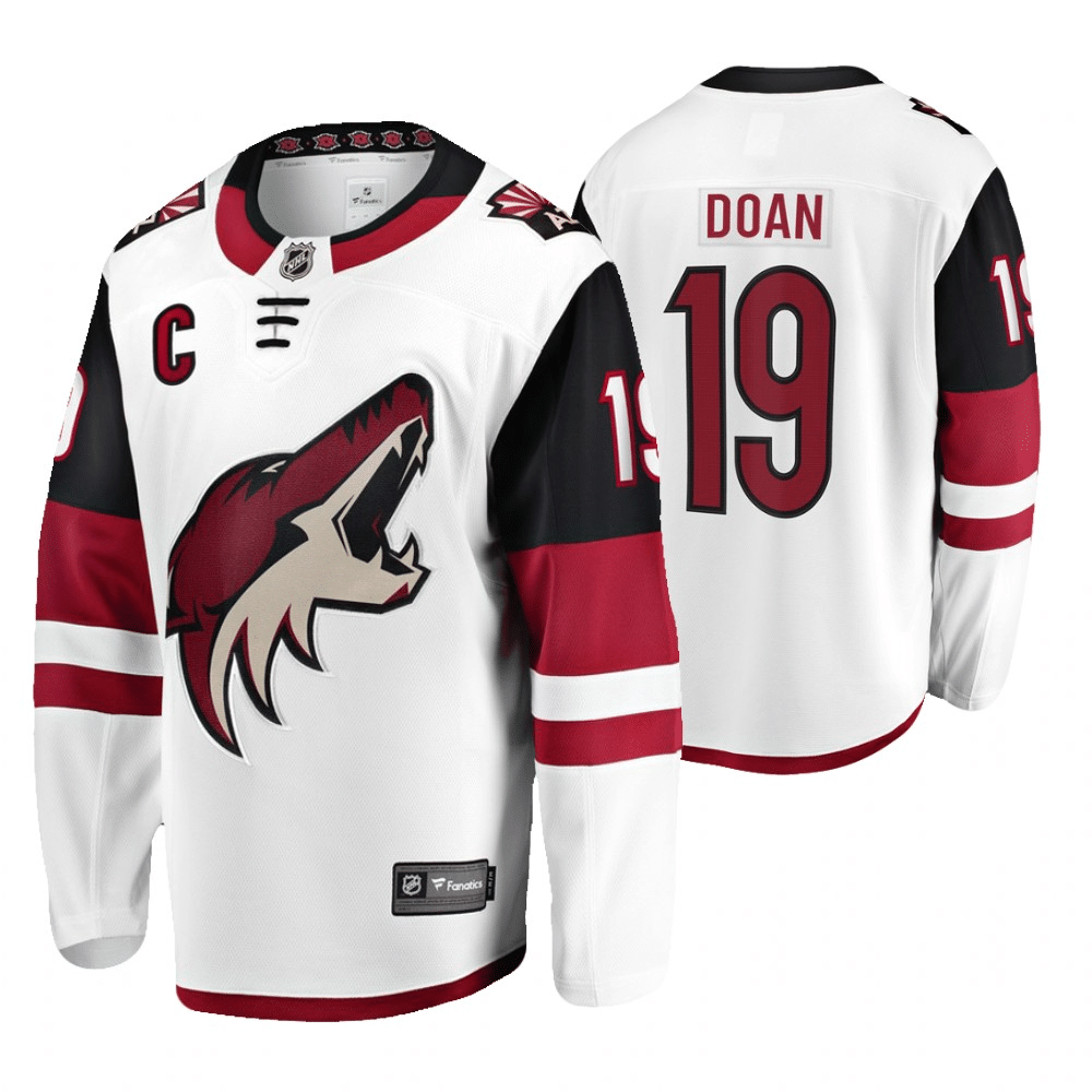 Shane Doan Arizona Coyotes 2021-22 Away White Player Swingman Jersey