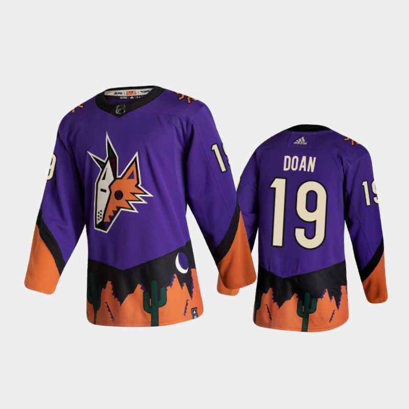 Shane Doan Arizona Coyotes 2021 Reverse Retro Player Swingman Jersey