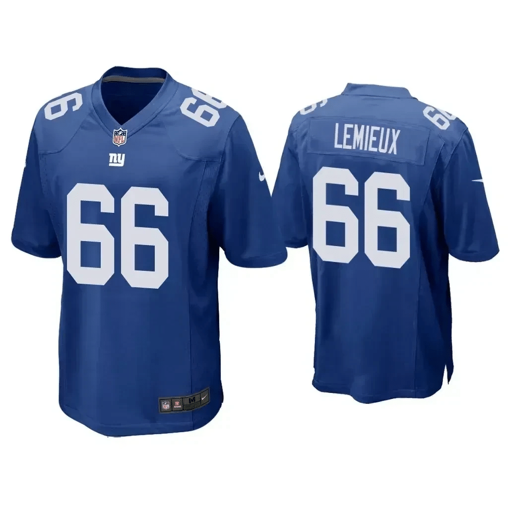 Shane Lemieux New York Giants 2020 Game Jersey