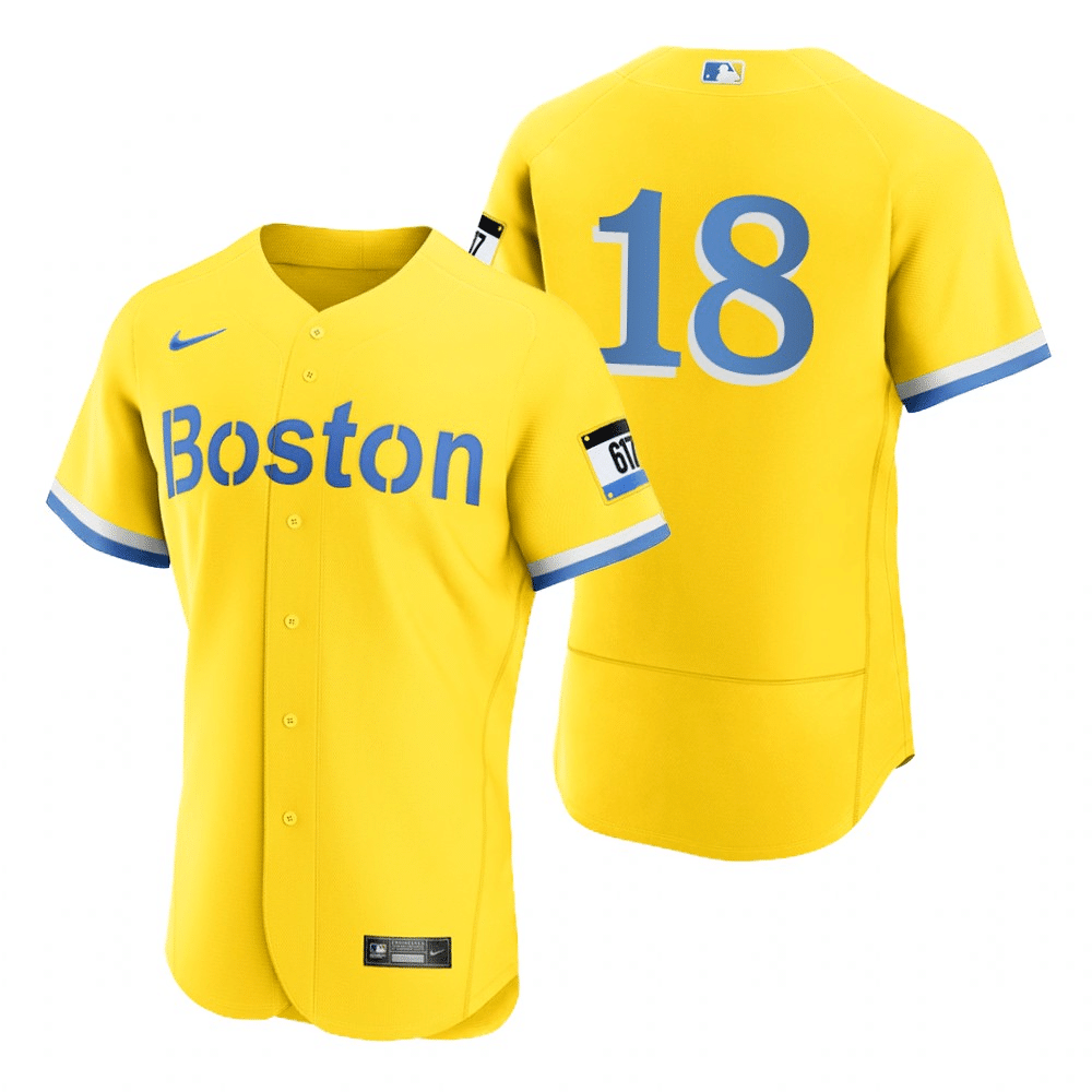 Shane Victorino Boston Red Sox City Connect 2021 Baseball Player Jersey