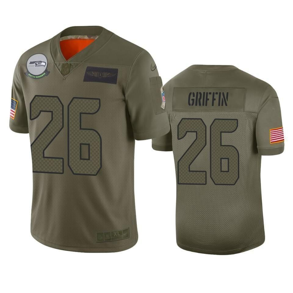 Shaquill Griffin Seattle Seahawks 2019 Salute To Service Limited Jersey