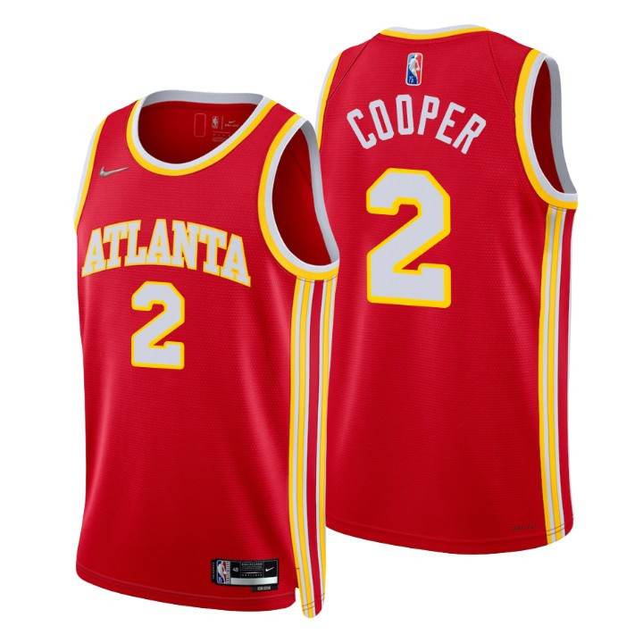Sharife Cooper Atlanta Hawks 2021-22 Icon Red Swingman Jersey