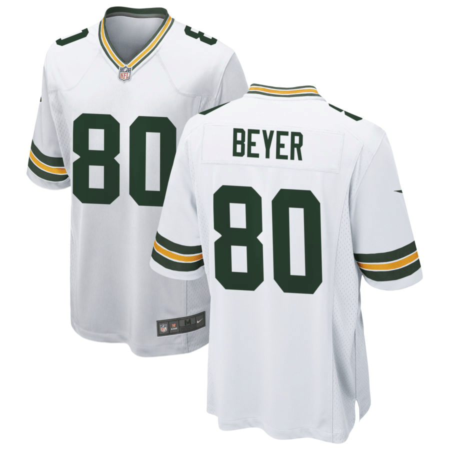 Shaun Beyer Green Bay Packers White Game Jersey
