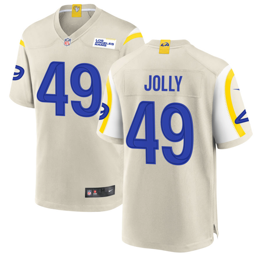 Shaun Jolly Los Angeles Rams Bone Game Jersey