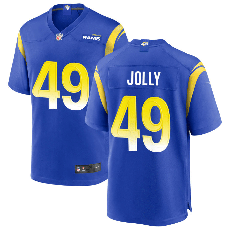 Shaun Jolly Los Angeles Rams Royal Game Jersey
