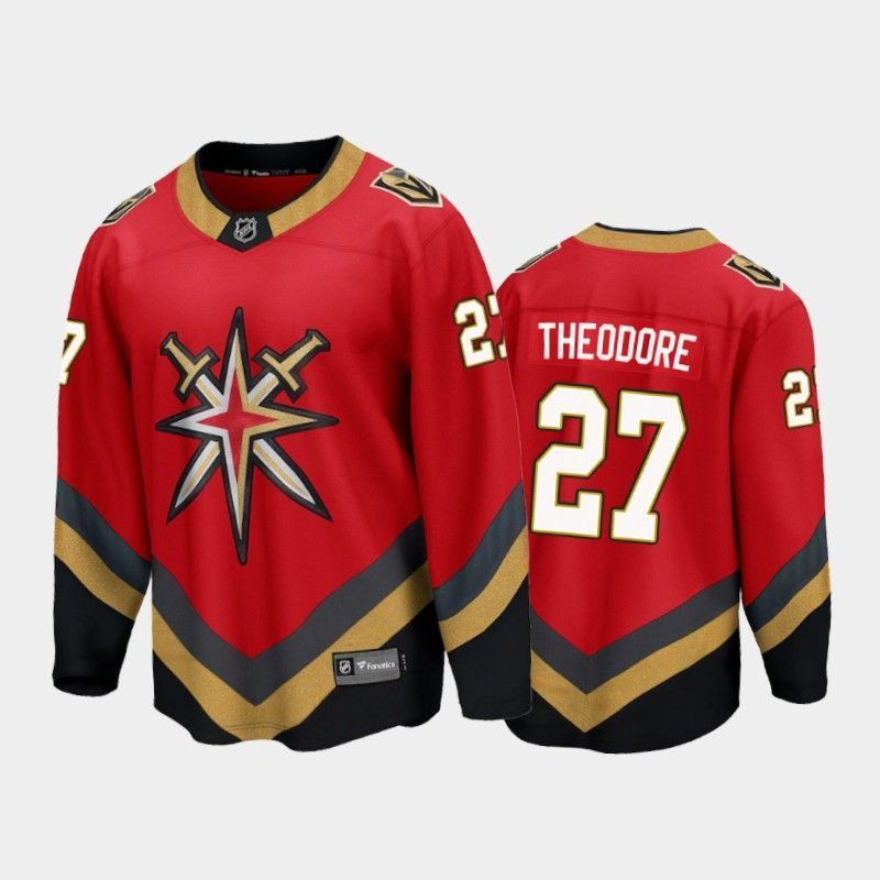 Shea Theodore Vegas Golden Knights 2021 Reverse Retro Player Swingman Jersey