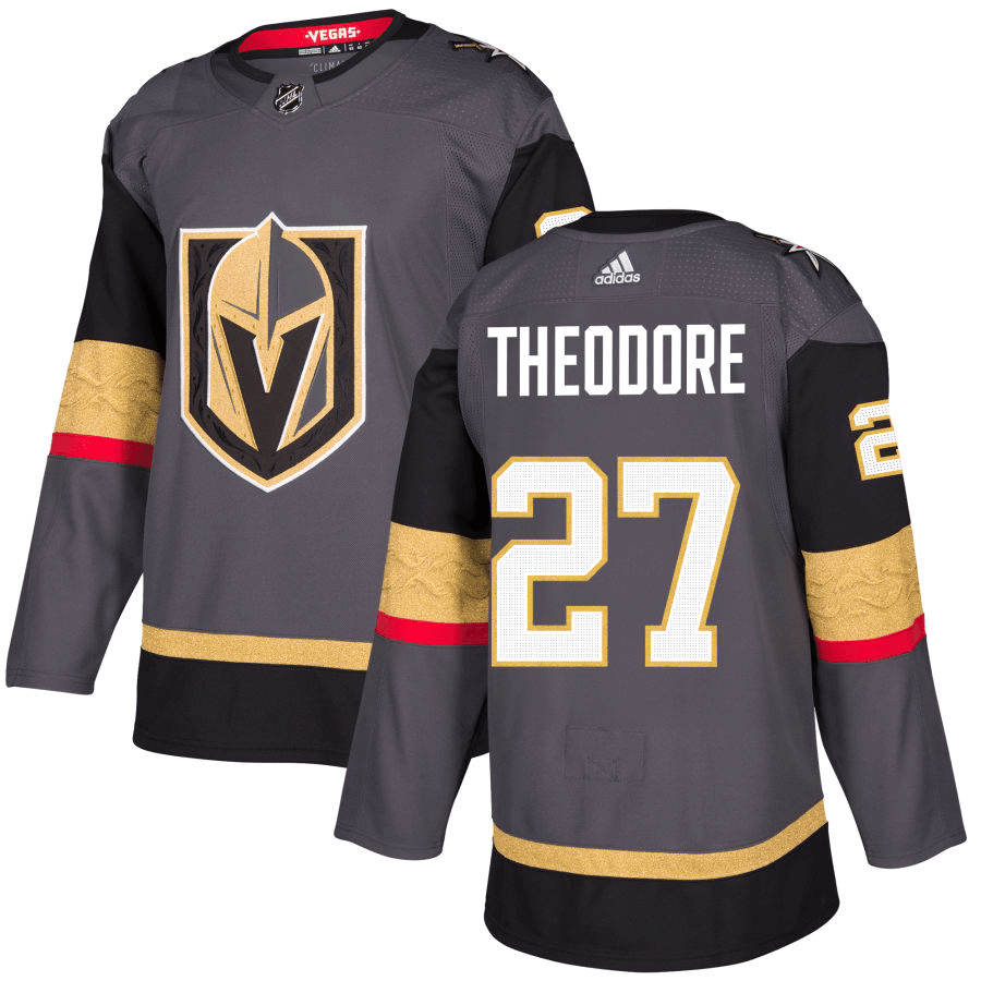 Shea Theodore Vegas Golden Knights Gray Player Swingman Jersey