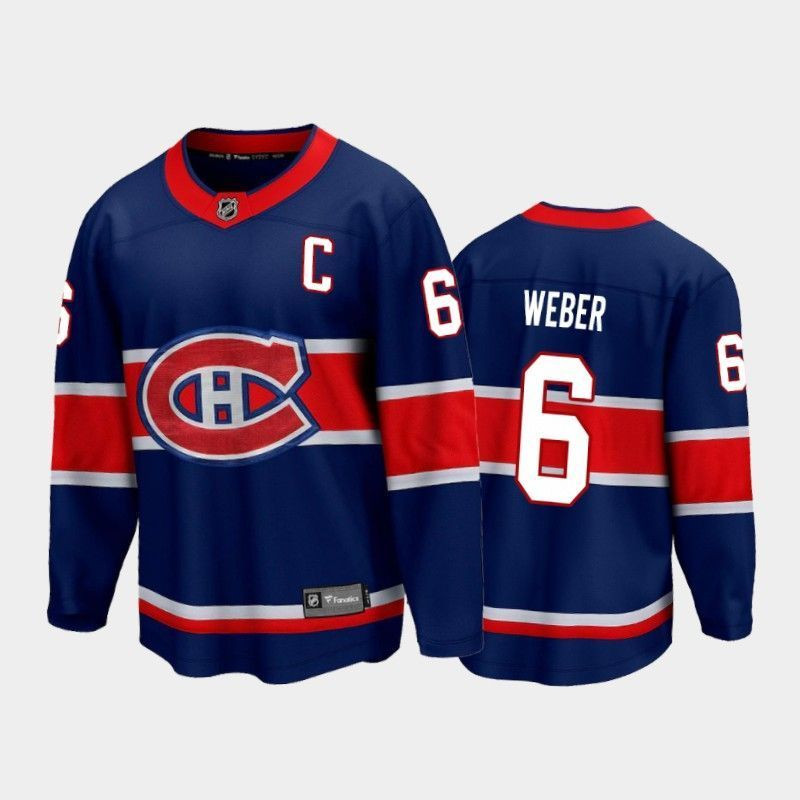 Shea Weber Montreal Canadiens 2021 Reverse Retro Player Swingman Jersey