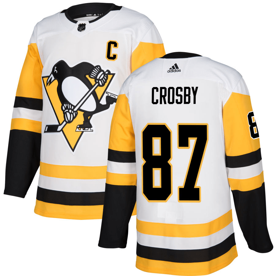 Sidney Crosby Joseph Pittsburgh Penguins Away White Player Swingman Jersey