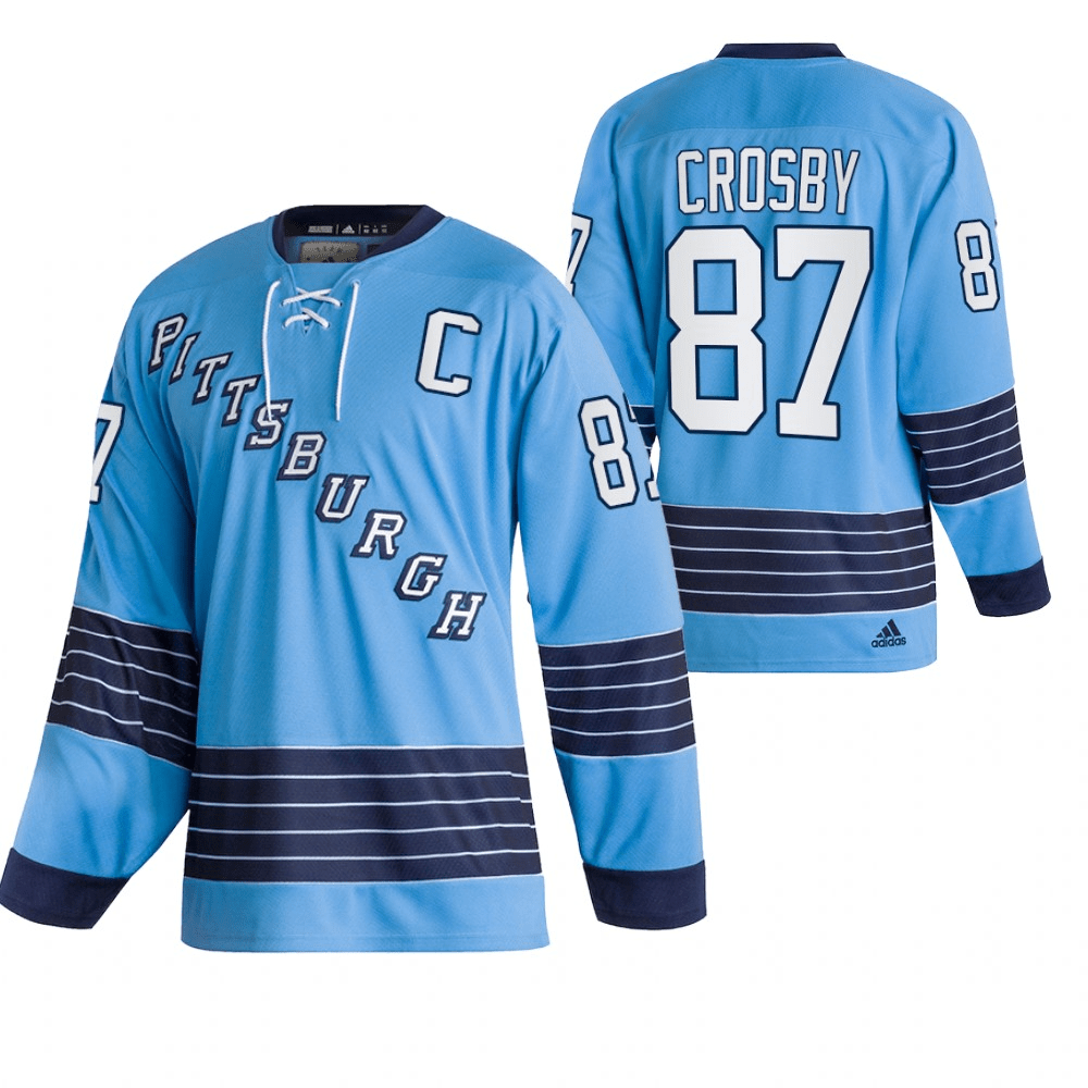 Sidney Crosby Pittsburgh Penguins 2022 Team Classics Blue Player Swingman Jersey