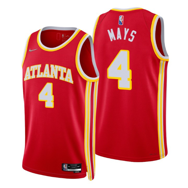 Skylar Mays Atlanta Hawks 2021-22 Icon Red Swingman Jersey