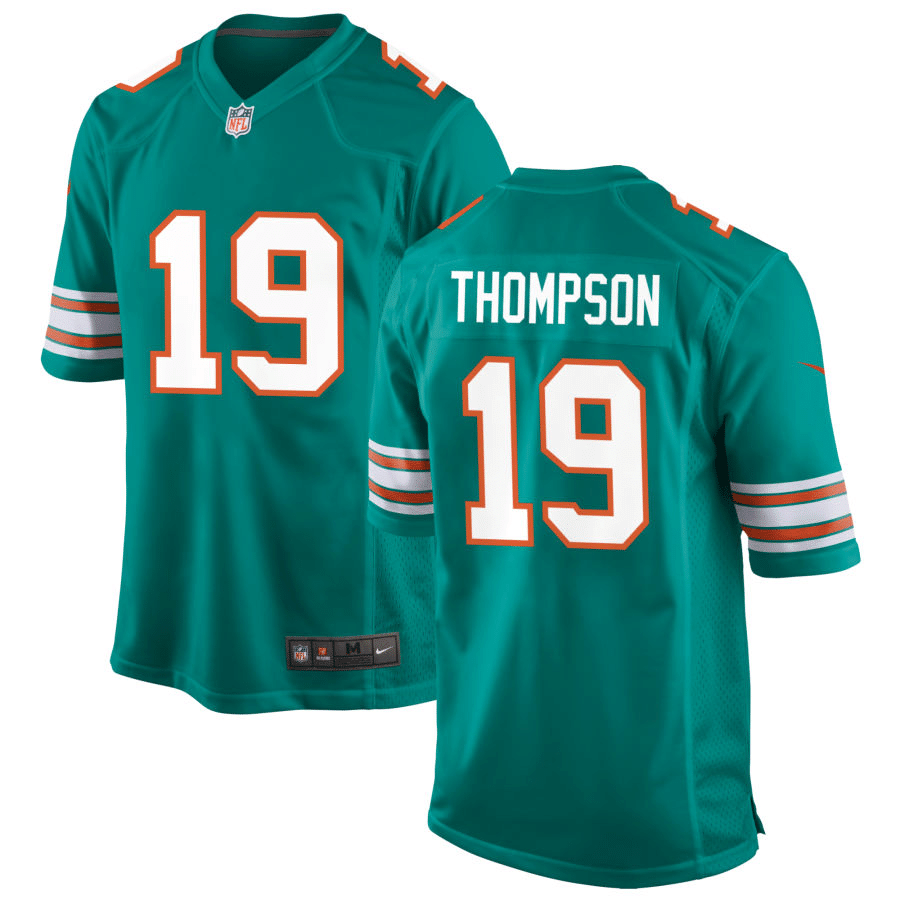 Skylar Thompson Miami Dolphins Alternate Aqua Game Jersey