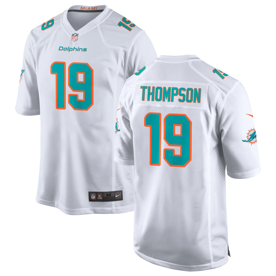 Skylar Thompson Miami Dolphins White Game Jersey