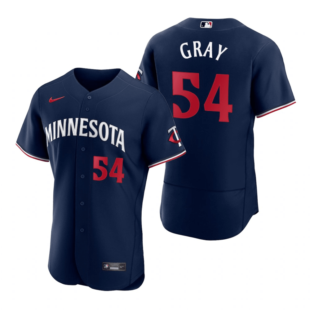 Sonny Gray Minnesota Twins 2023 Alternate Navy Baseball Player Jersey