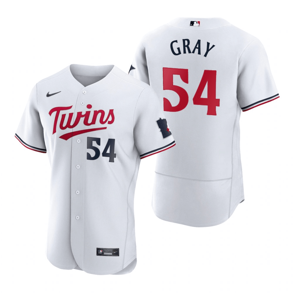Sonny Gray Minnesota Twins 2023 Home White Baseball Player Jersey