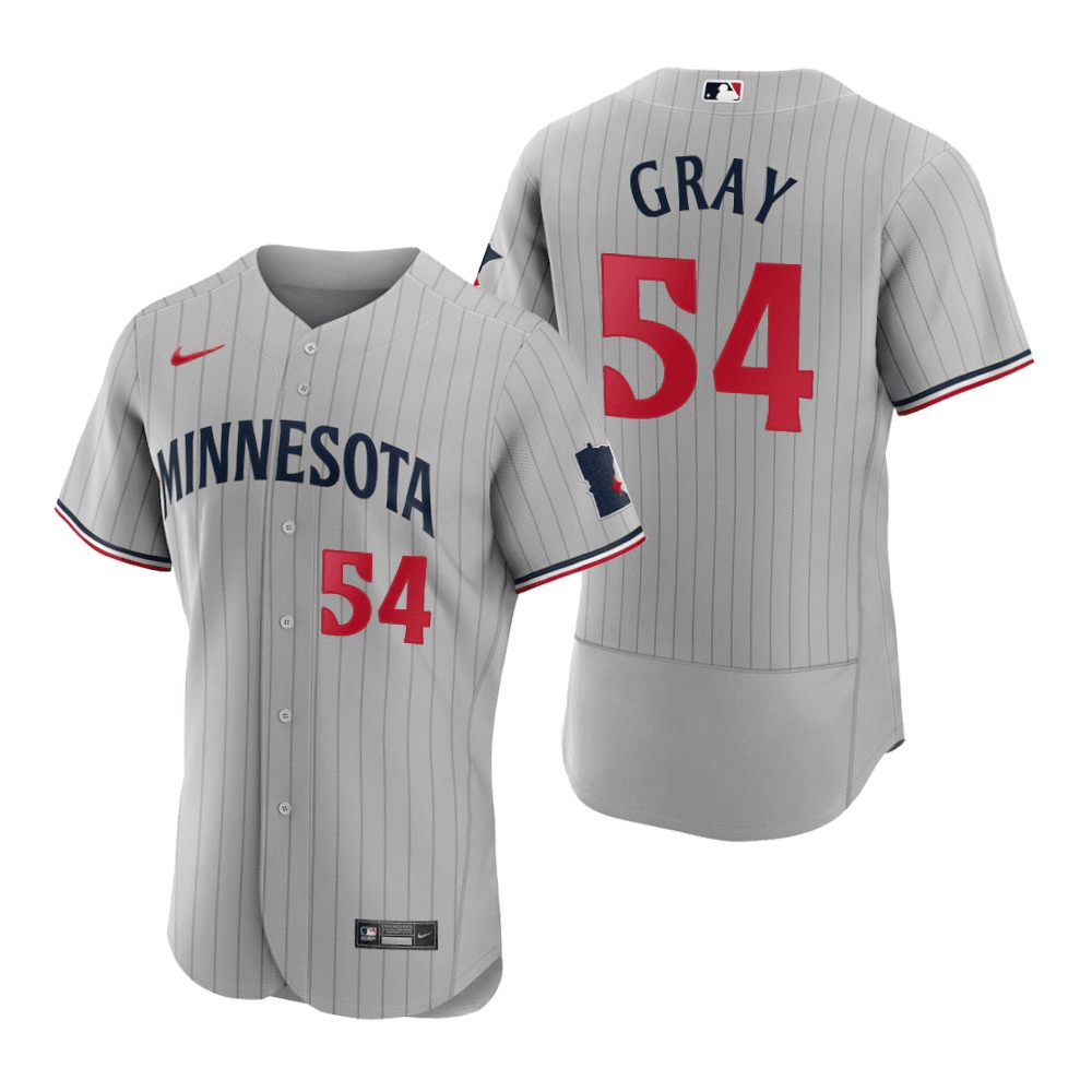 Sonny Gray Minnesota Twins 2023 Road Gray Baseball Player Jersey