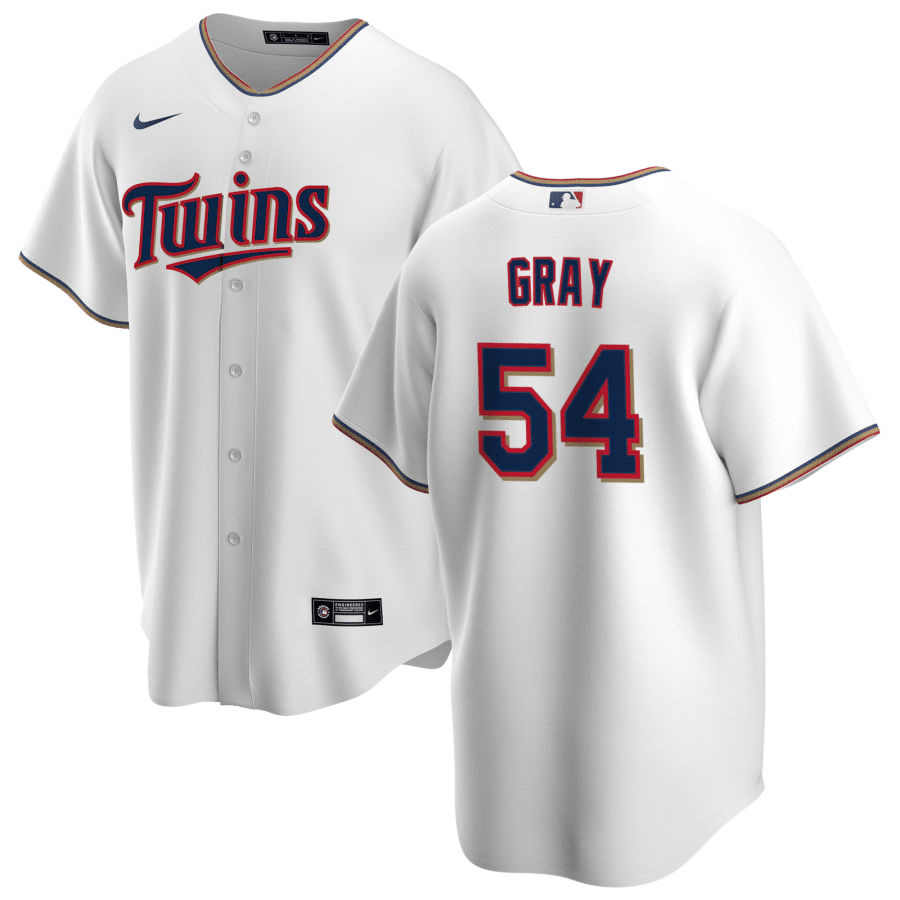 Sonny Gray Minnesota Twins Home White Baseball Player Jersey