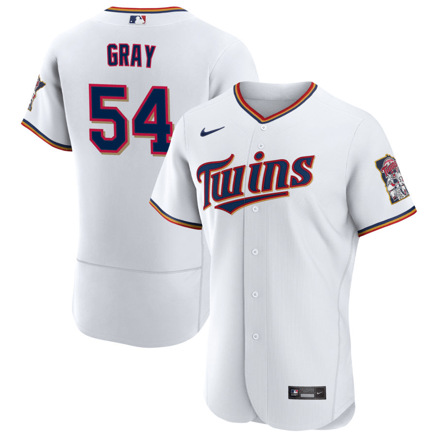 Sonny Gray Minnesota Twins Home White Baseball Player Jersey