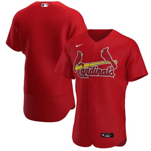 St. Louis Cardinals Alternate Red Baseball Player Jersey