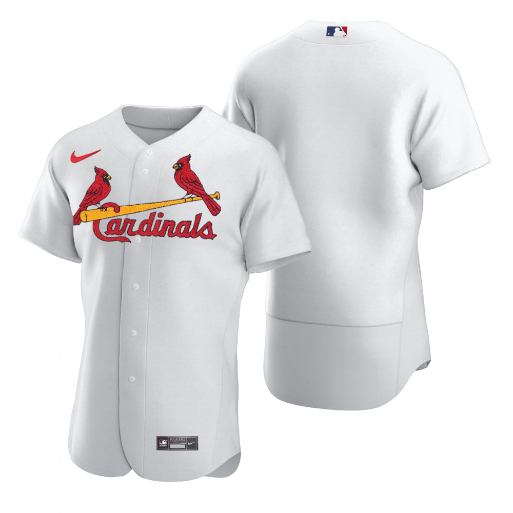 St. Louis Cardinals Home White Baseball Player Jersey