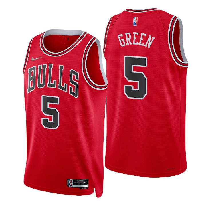 Stanley Johnson Chicago Bulls 2021-22 Icon Red Swingman Jersey
