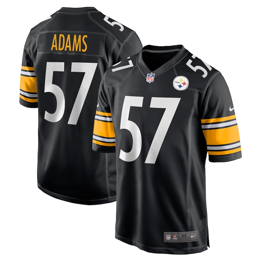 Steelers Montravius Pickett Pittsburgh Player Game Black Jersey