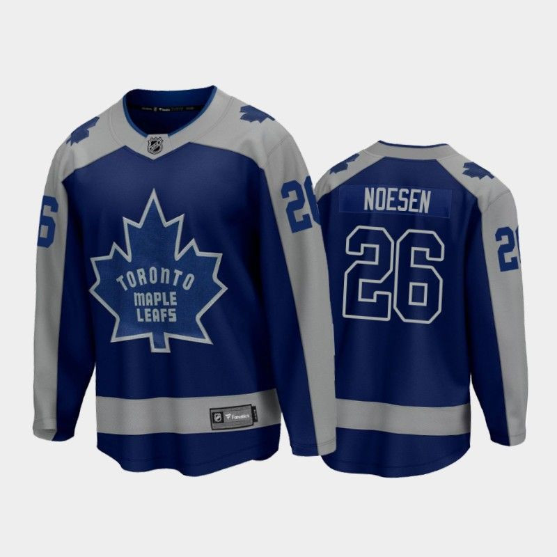 Stefan Noesen Toronto Maple Leafs 2021 Reverse Retro Player Swingman Jersey