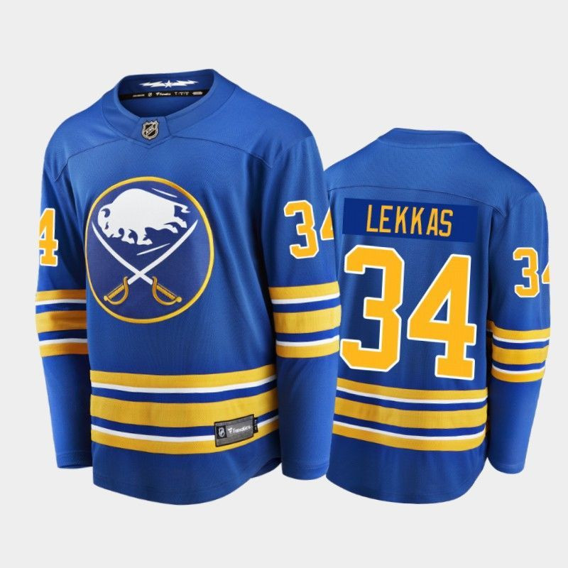 Stefanos Lekkas Buffalo Sabres 2021 Player Swingman Jersey