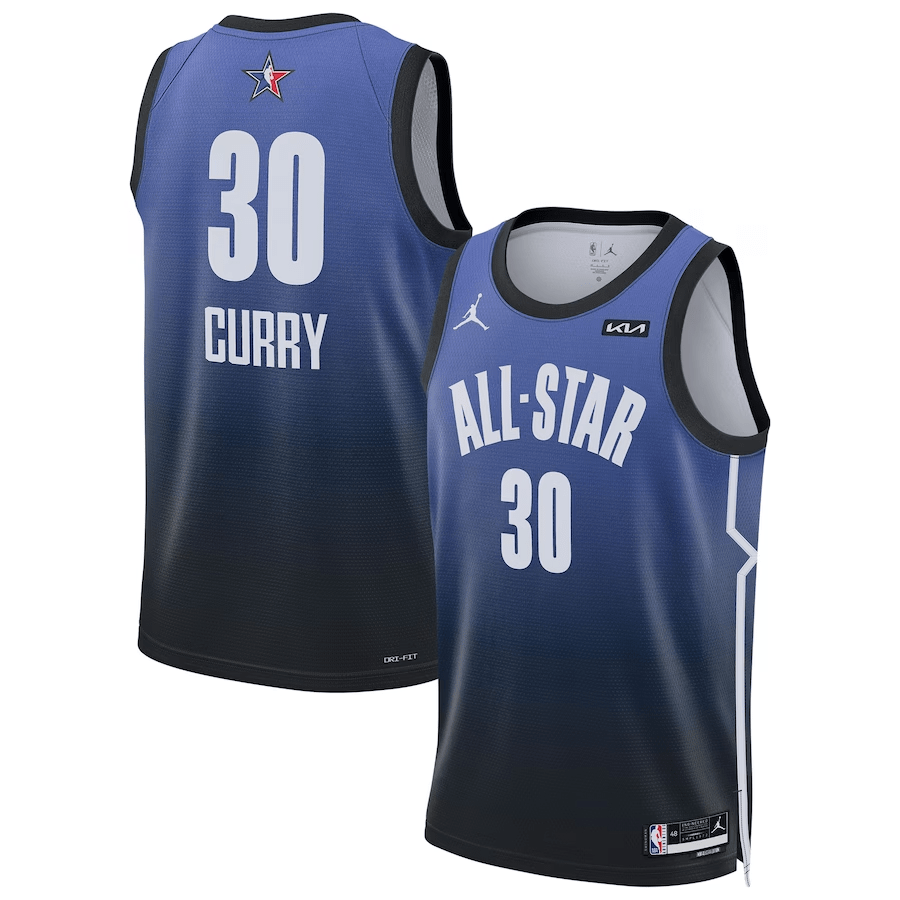 Stephen Curry Golden State Warriors 2023 All Star Blue Swingman Jersey