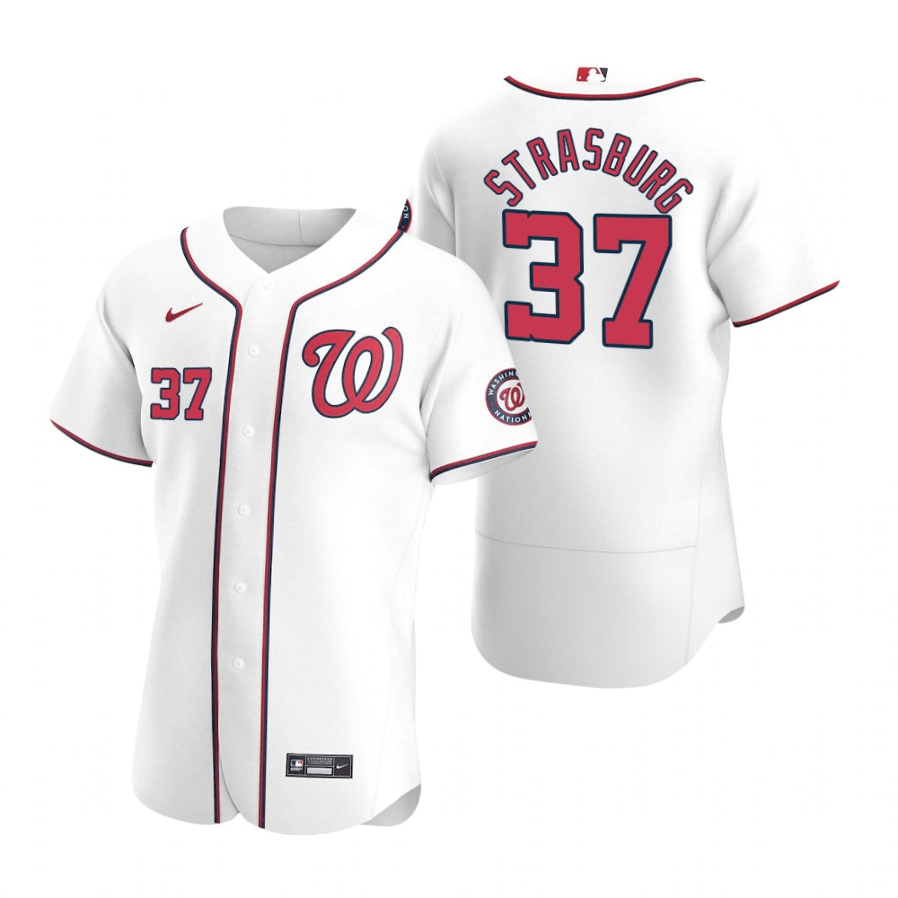 Stephen Strasburg Washington Nationals Alternate White Baseball Player Jersey