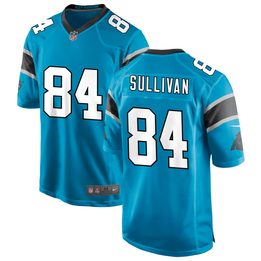 Stephen Sullivan Carolina Panthers Alternate Blue Game Jersey