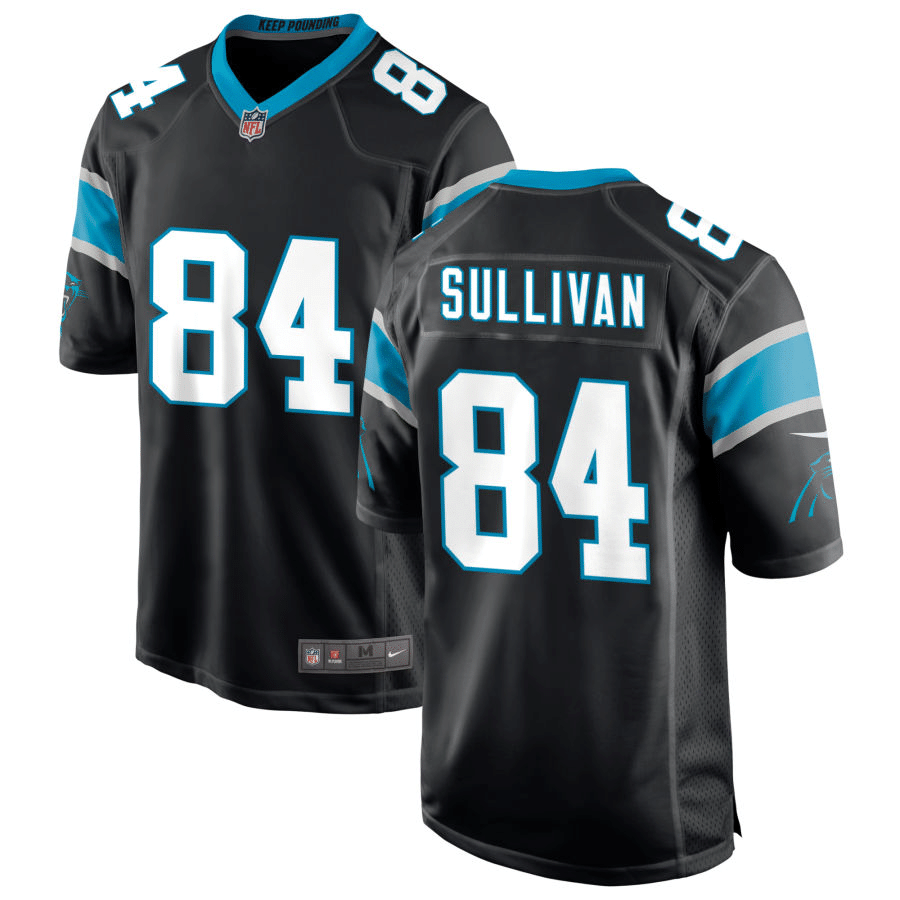 Stephen Sullivan Carolina Panthers Black Game Jersey