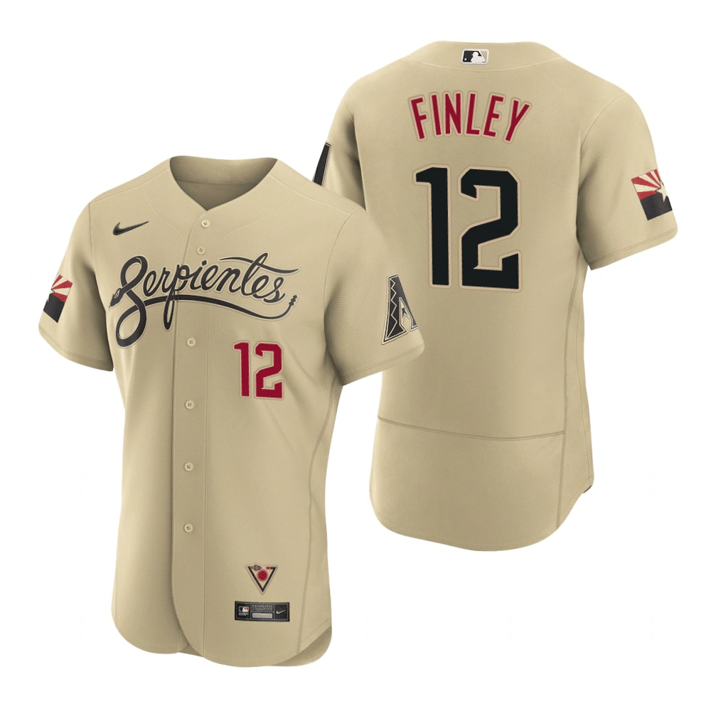 Steve Finley Arizona Diamondbacks City Connect 2021 Baseball Player Jersey