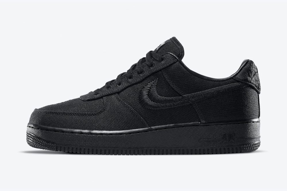 Stussy x Nike Air Force 1 Low ‘Triple Black’