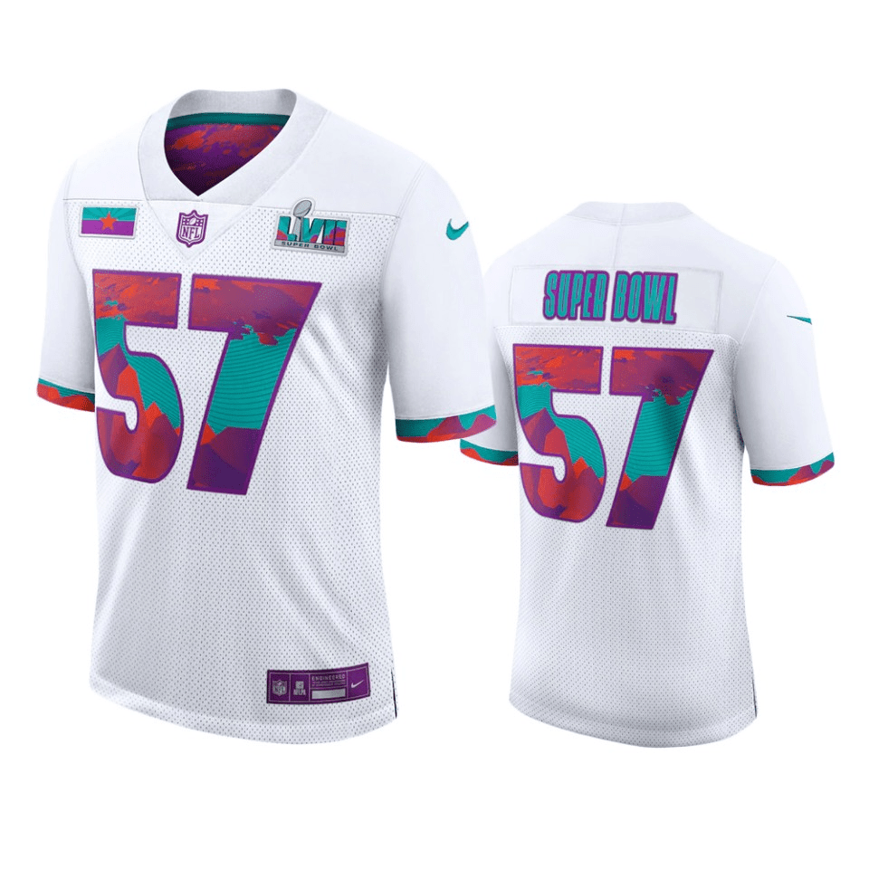 Super Bowl LVII White Limited Jersey
