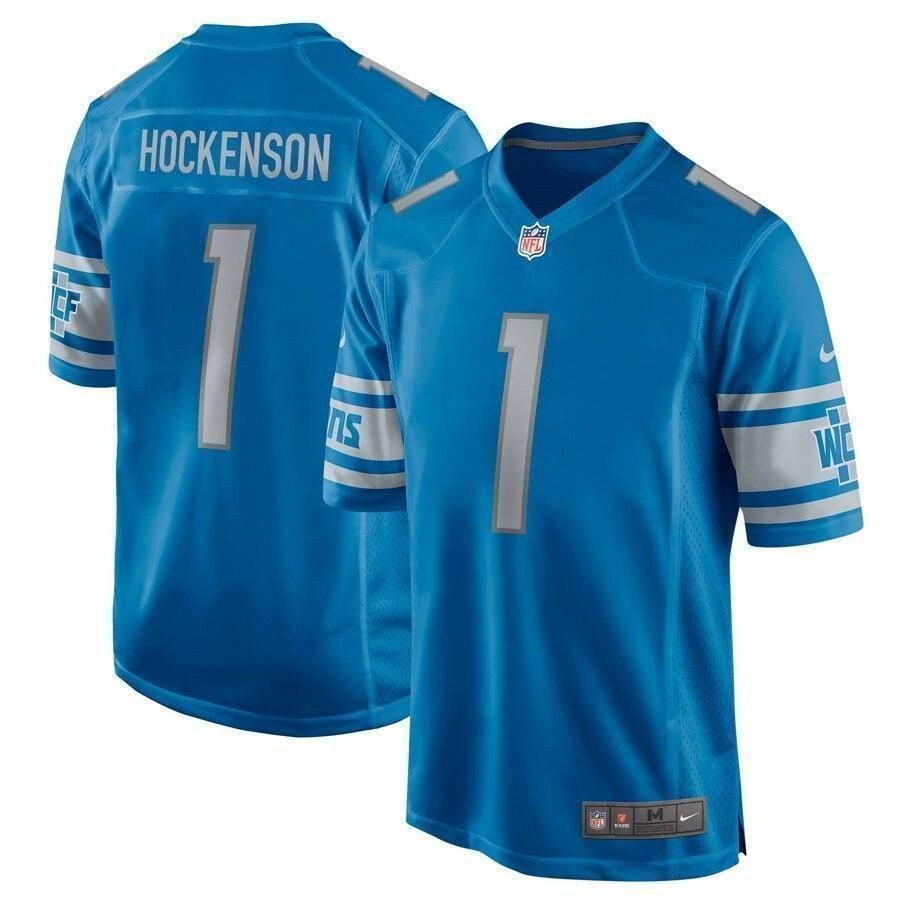 T.J. Hockenson Detroit Lions 2019 Draft First Round Pick Game Jersey - Blue