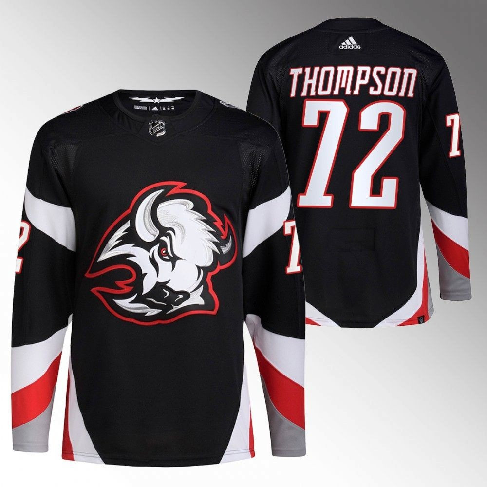 Tage Thompson Buffalo Sabres 2022-23 Alternate Black Player Swingman Jersey