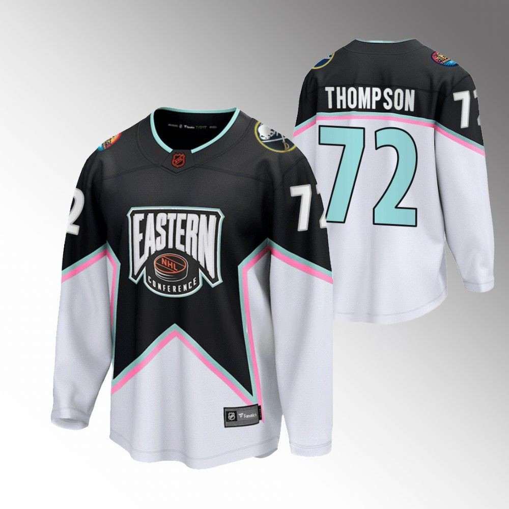 Tage Thompson Buffalo Sabres 2023 All Star Eastern Conference Black Player Swingman Jersey