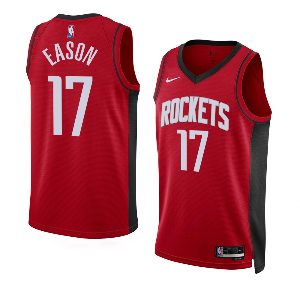 Tari Eason Houston Rockets 2022-23 Icon Edition Red Swingman Jersey