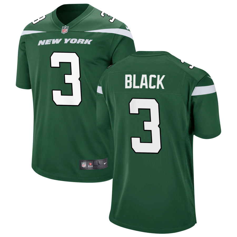 Tarik Black New York Jets Green Game Jersey