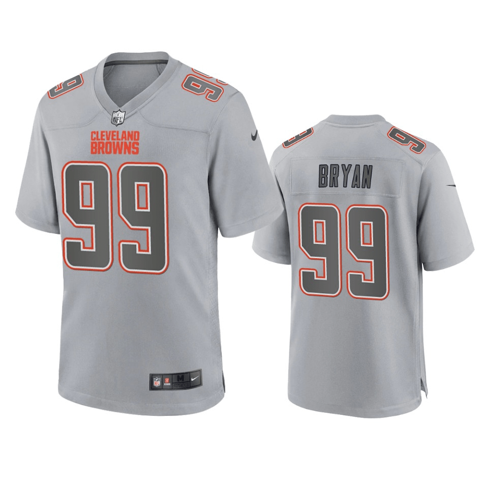 Taven Bryan Cleveland Browns Atmosphere Fashion Gray Game Jersey