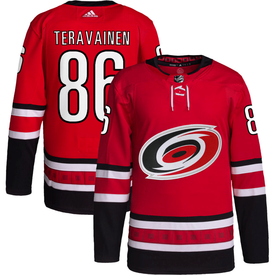 Teuvo Teravainen Carolina Hurricanes Home Red Player Swingman Jersey