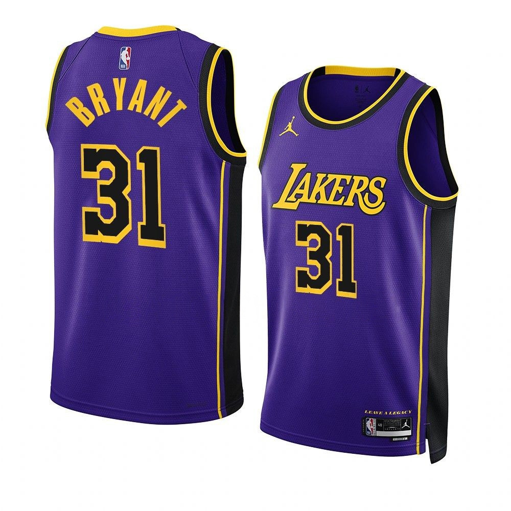 Thomas Bryant Los Angeles Lakers 2022-23 Statement Edition Purple Swingman Jersey
