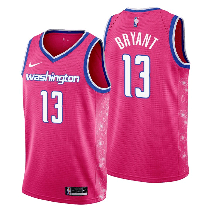 Thomas Bryant Washington Wizards 2022-23 City Edition Pink Swingman Jersey