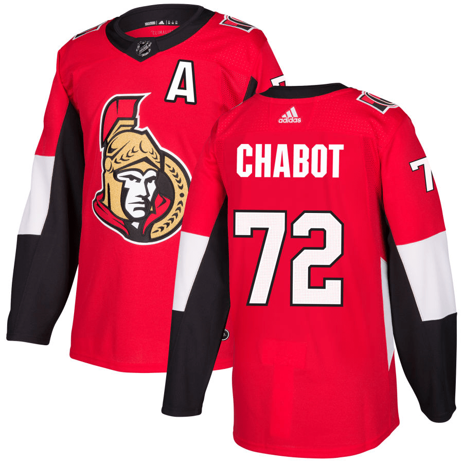 Thomas Chabot Ottawa Senators Red Player Swingman Jersey