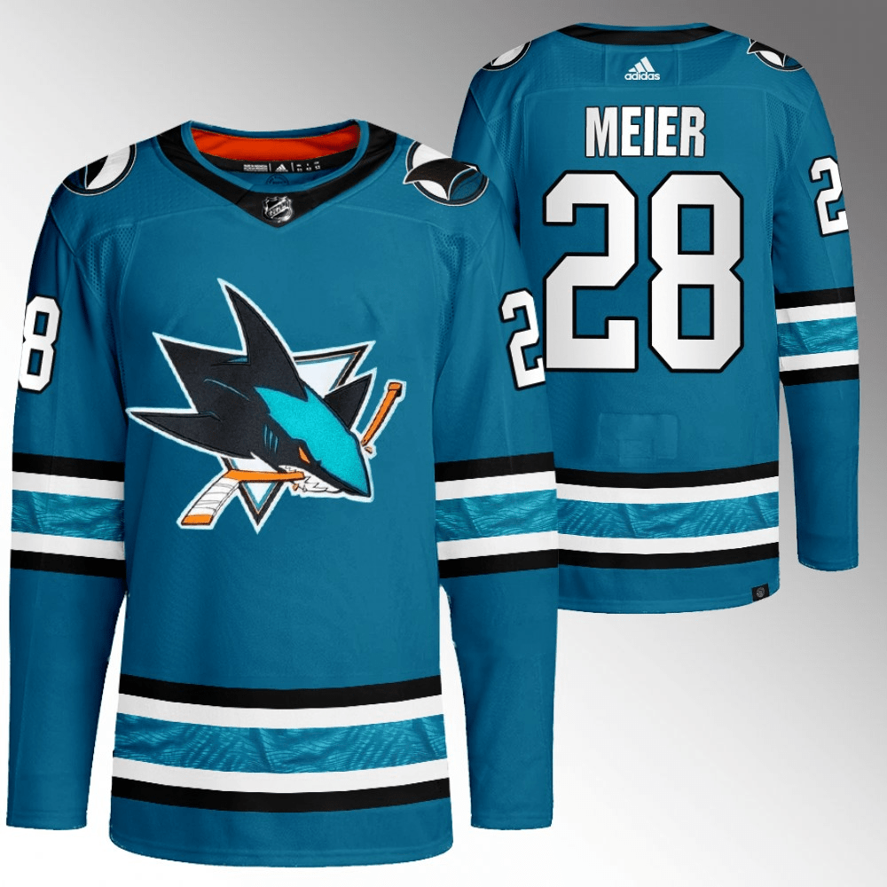 Timo Meier San Jose Sharks 2022-23 Home Teal Player Swingman Jersey